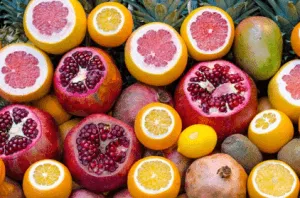 Let op met fruit
