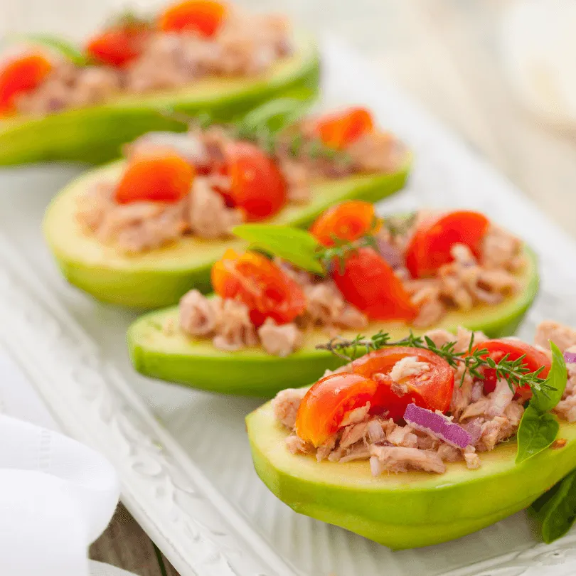 Gevulde avocado