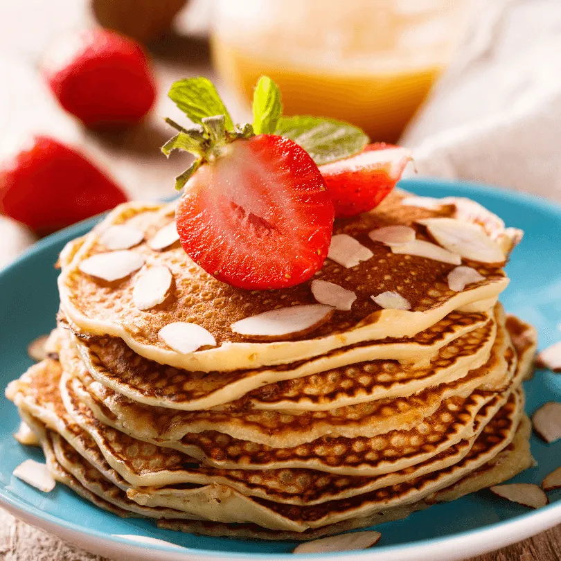 Pannenkoekjes van amandelmeel