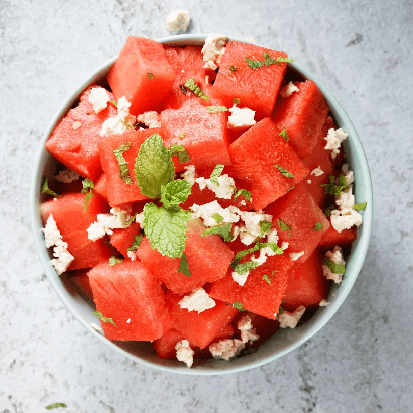 Watermeloen salade