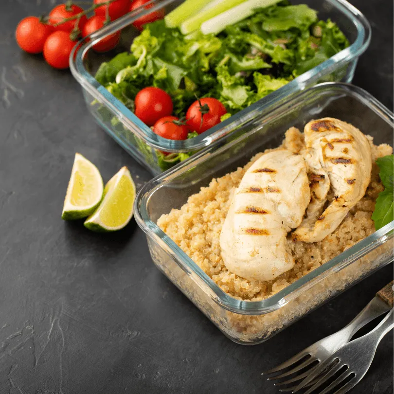 Kip & quinoa salade
