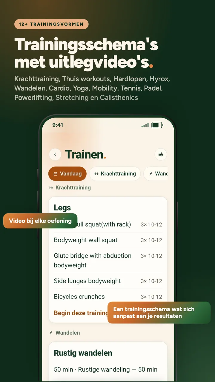 Voedingsschema.nl-app, schermafbeelding 3 van 8